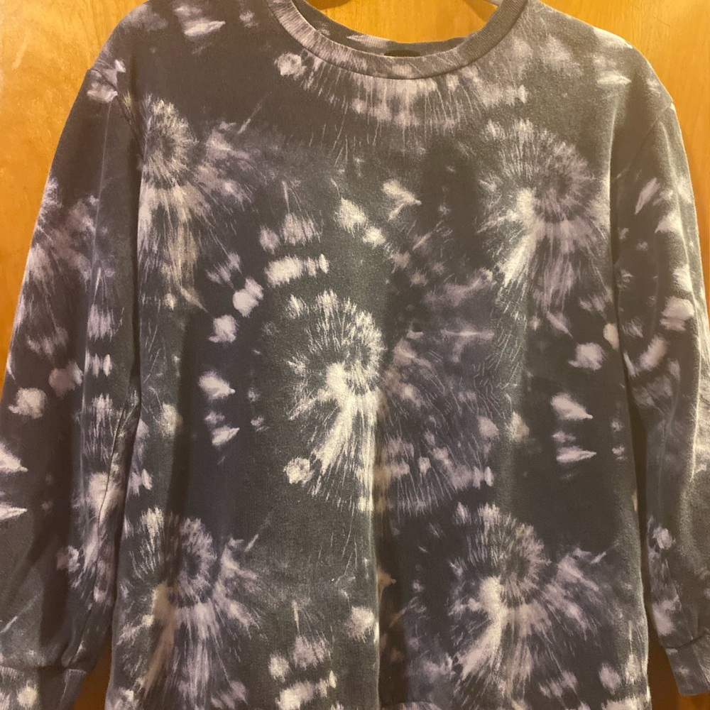 Girls Art-Class tie dye crewneck sweatshirt